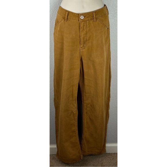 Anthroologie Pilcro Bow Boyfriend Trousers. Size 31 - Picture 6 of 16